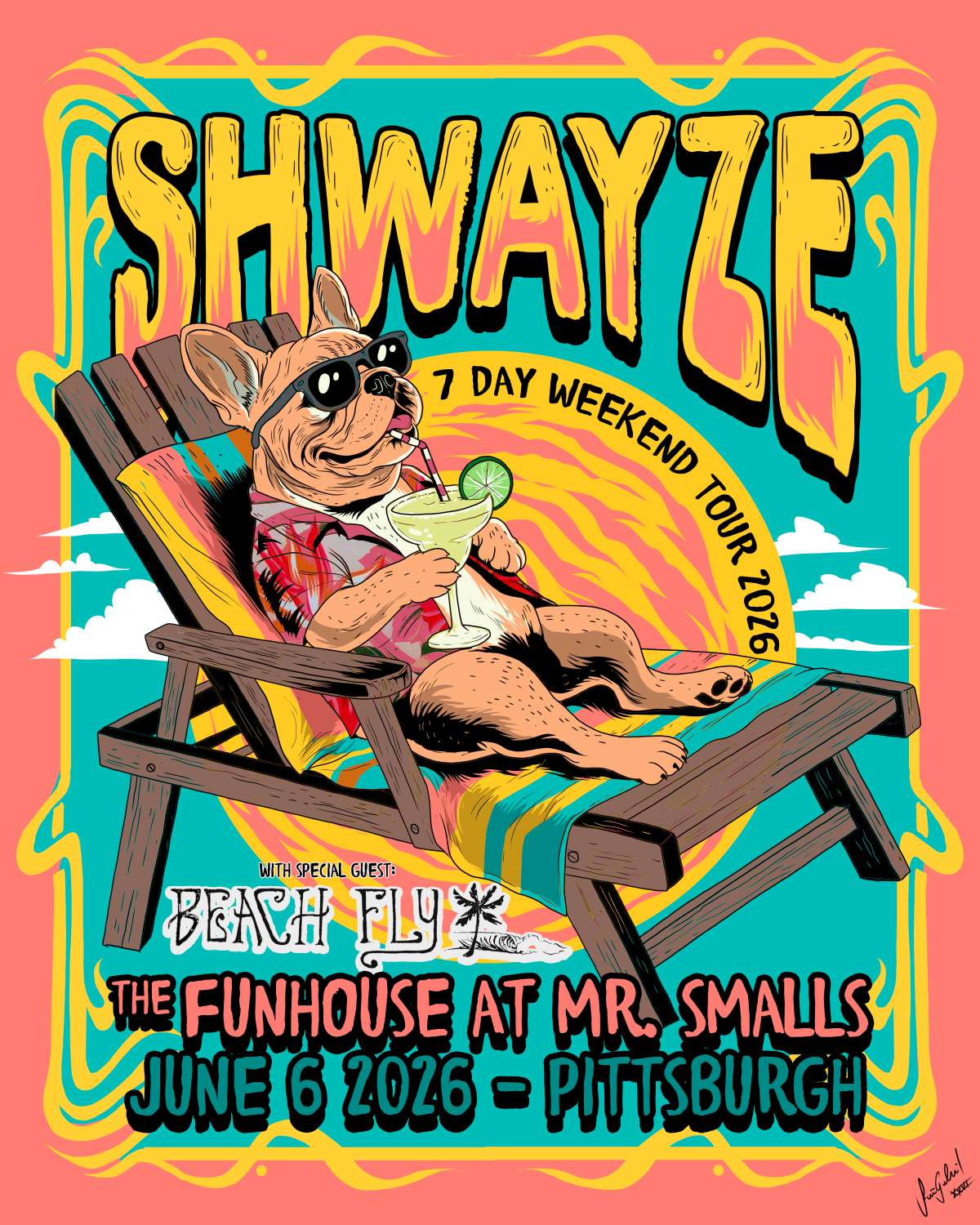 Shwayze – 7 Day Weekend Tour – The Funhouse @ Mr.Smalls