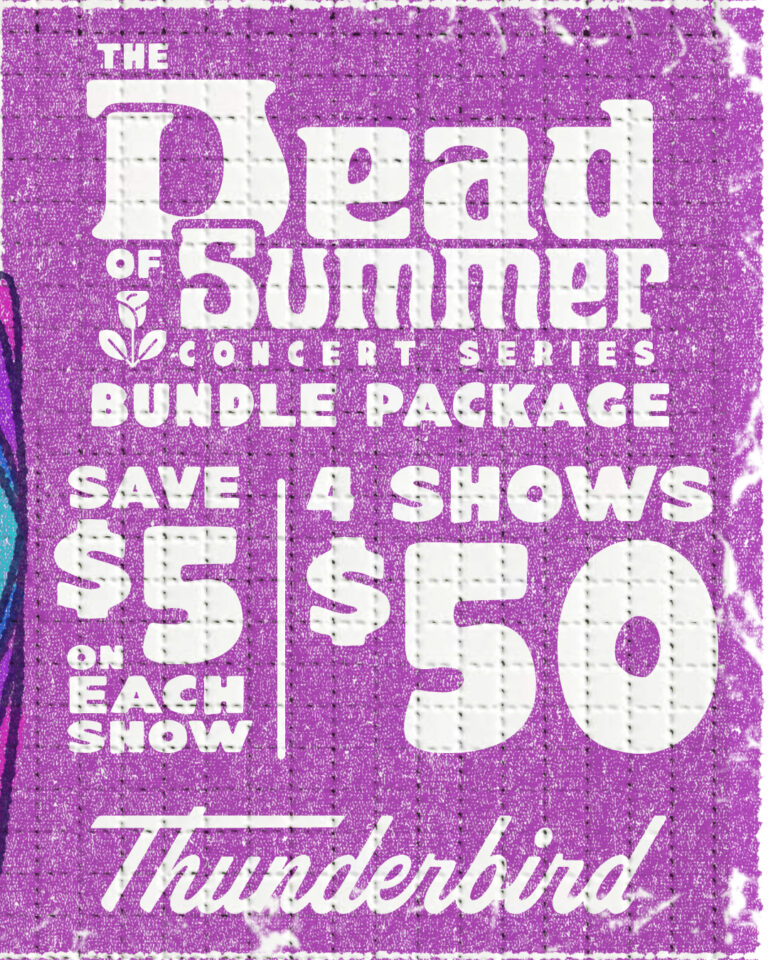 dead of summer bundle package deal. save $5 each show. 4 shows for $50