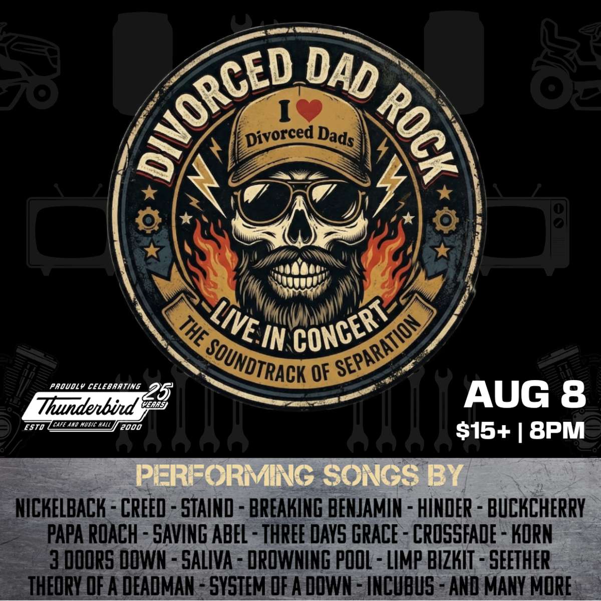 Divorced Dad Rock Night – The Soundtrack of Separation