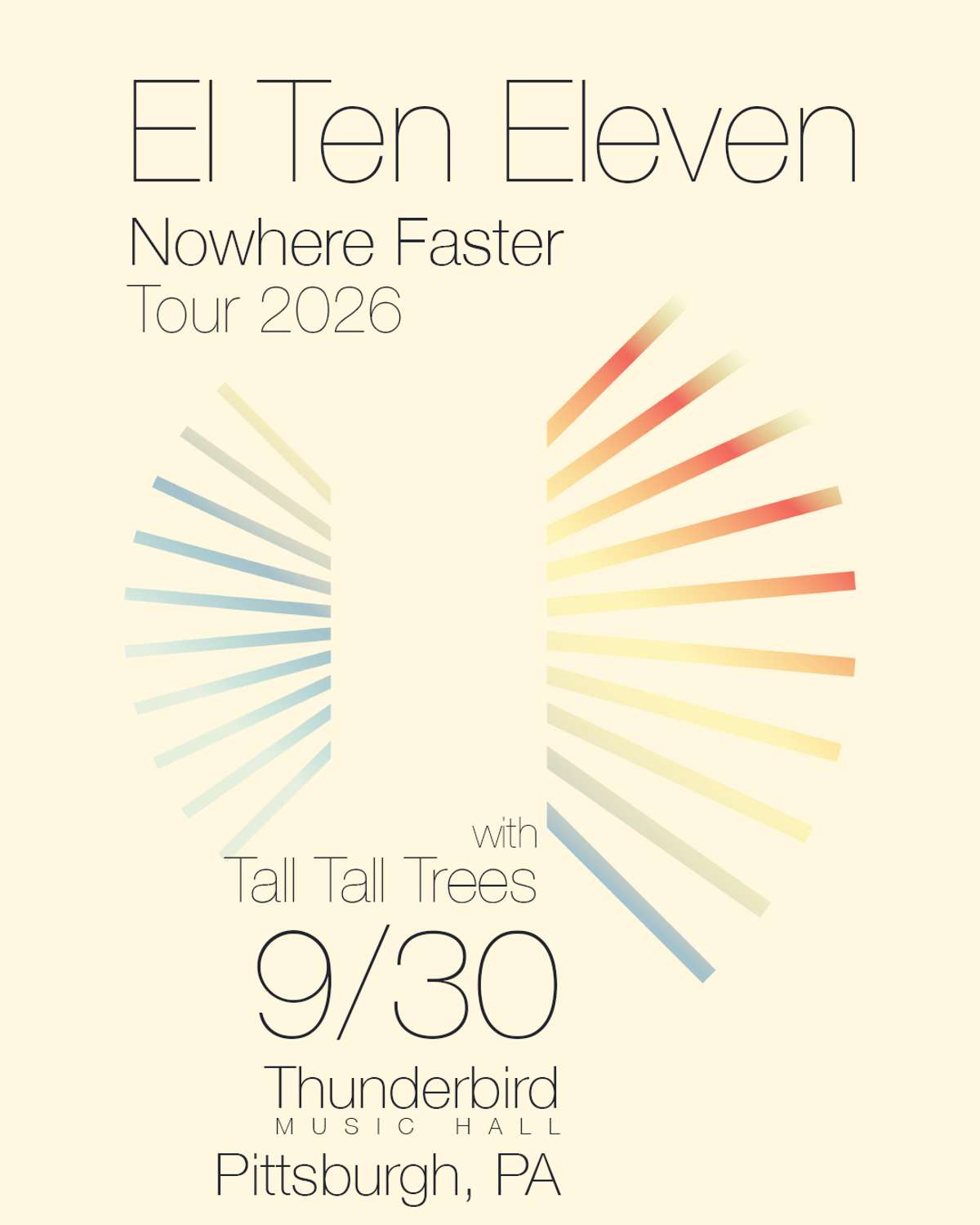 El Ten Eleven at Thunderbird Cafe & Music Hall