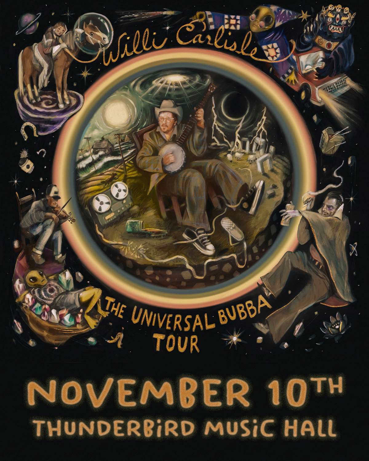 Willi Carlisle – The Universal Bubba Tour