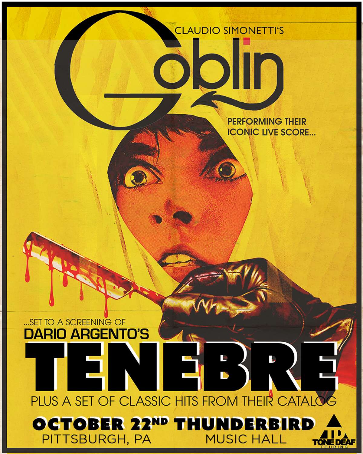 Claudio Simonetti’s Goblin – Tenebre Tour