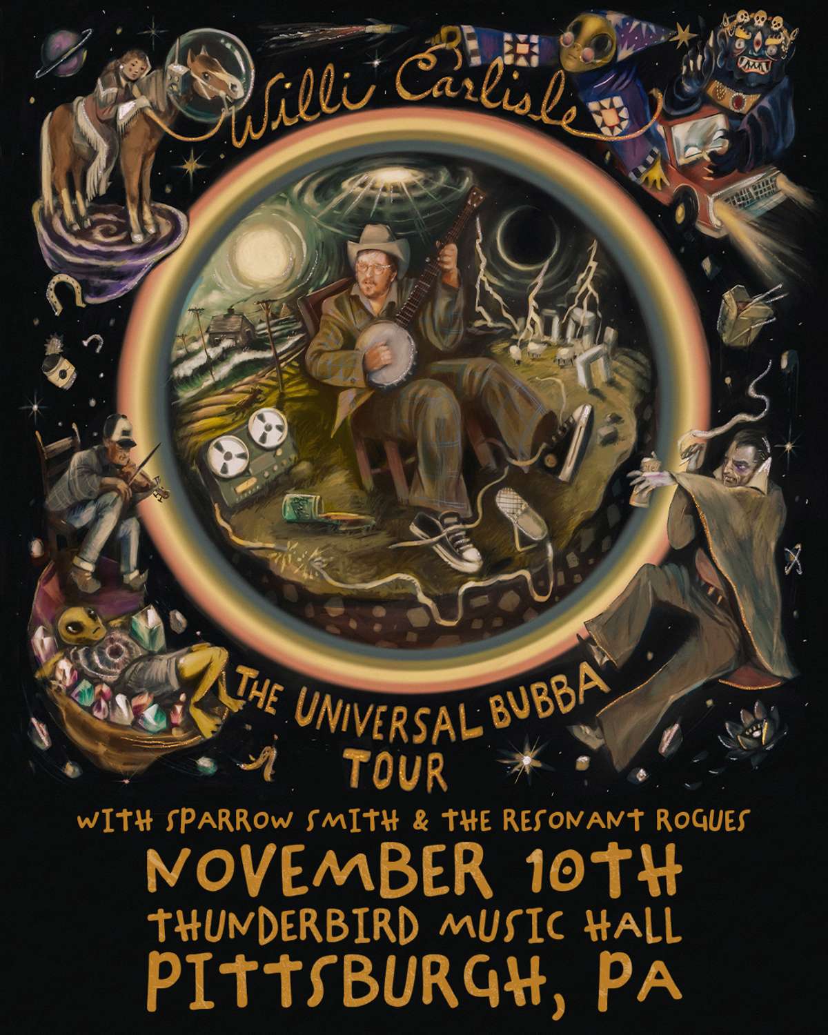 Willi Carlisle – The Universal Bubba Tour